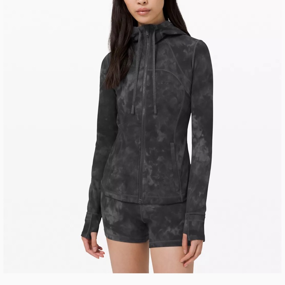 Lululemon define jacket tie dye size 12